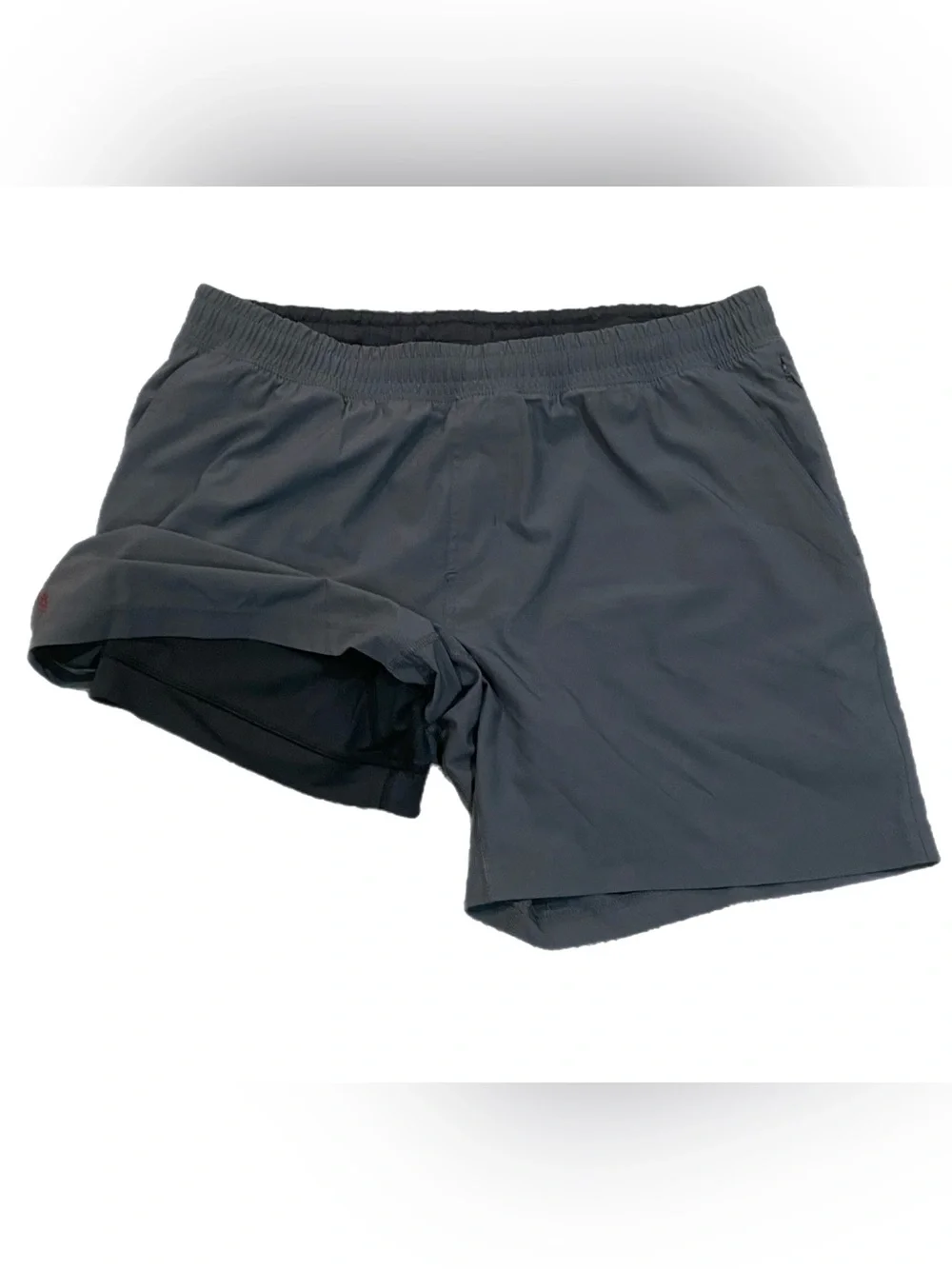 Men’s Rhône 7” Mako Athletic Shorts Lined Dark Grey Stretch Pockets Running XL